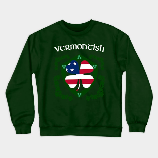 Patricks Vermont Crewneck Sweatshirt by Dyobon